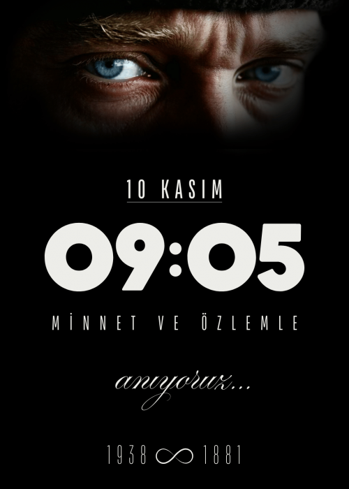 10 Kasım Atatürk’ü Anma Günü